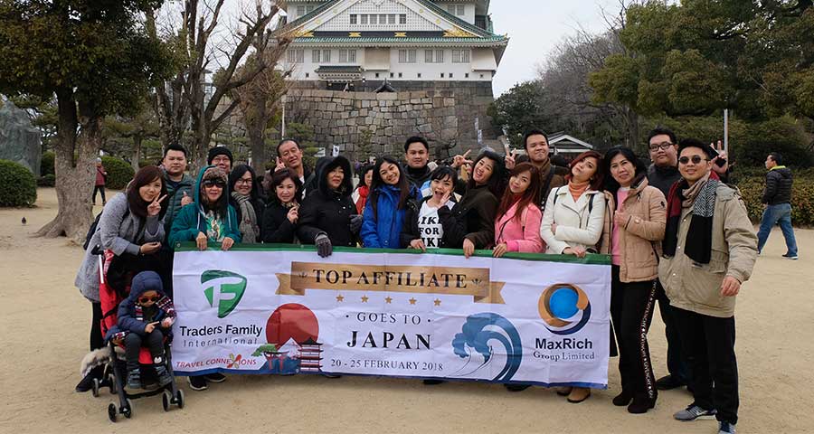 TF Top Affiliate 2018 - Goes to Japan